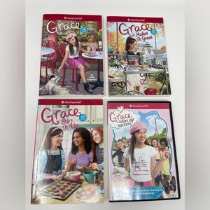 AMERICAN GIRL: Grace Bundle - Books 1-3 and DVD